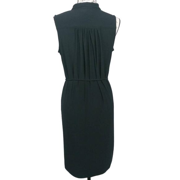 Ronni Nicole Black Button Down Shirt Dress - Picture 4 of 7